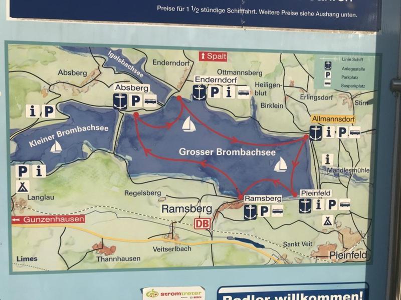 Wohlfuehloase Brombachsee Pleinfeld Kültér fotó